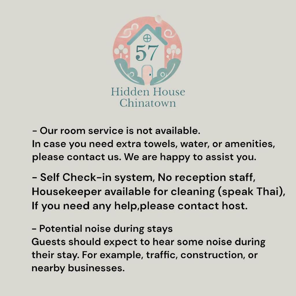 57 Hidden House Bkk Chinatown Hotel Bangkok Buitenkant foto